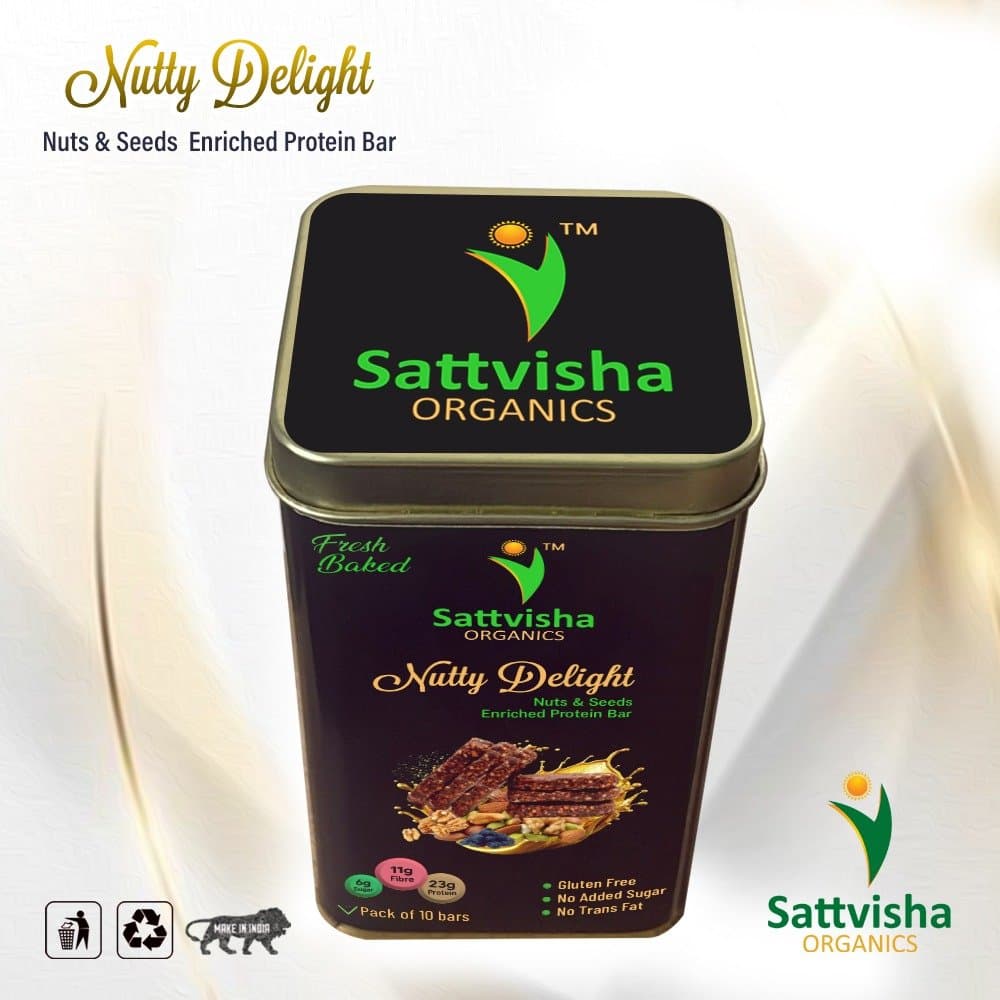 Sattvisha Nutty Delight premium tin