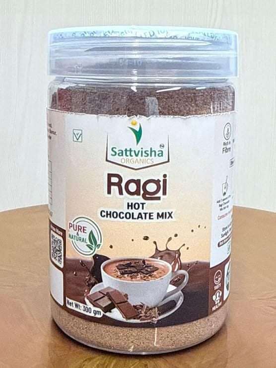 Ragi Hot Chocolate